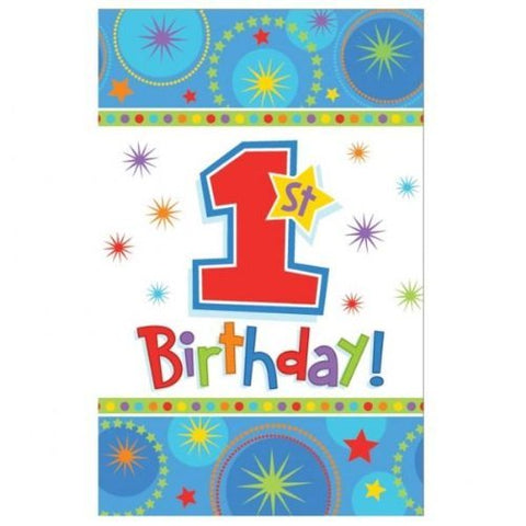 A One-Derful Birthday Boy Tablecover