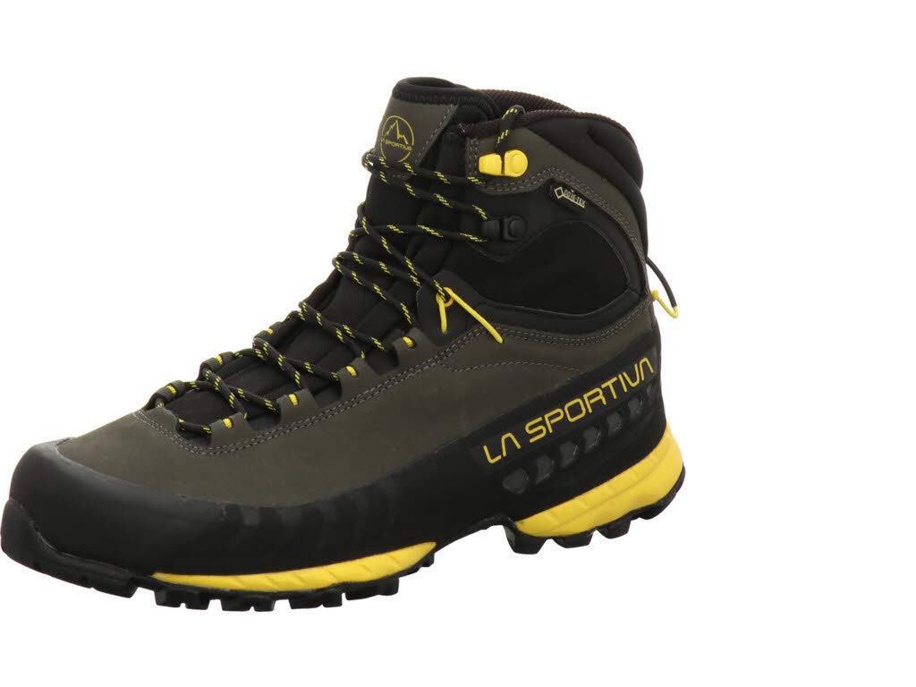 LA SPORTIVA Men's Tx5 GTX Trekking and Hiking Shoes, Grey Yellow Carbon Yellow 000, 8.5 UK