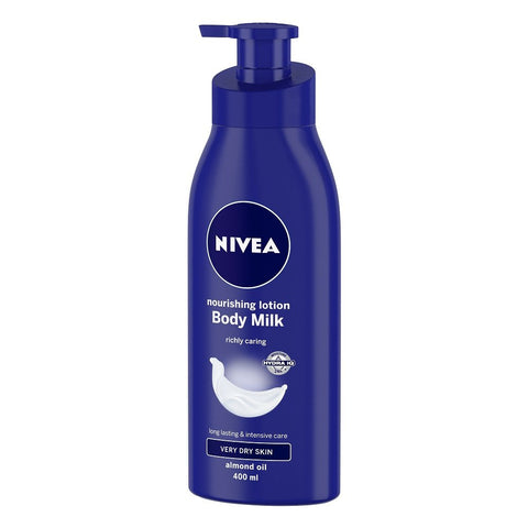 NIVEA Nourishing Lotion Body Milk for Very Dry Skin, 400ml