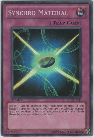 Yu-Gi-Oh! - Synchro Material (DP10-EN030) - Duelist Pack 10: Yusei Fudo 3 - Unlimited Edition - Super Rare