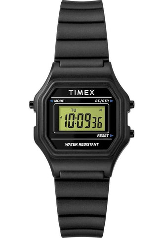 Timex Women's Digital Quartz Watch with Plastic Strap TW2T48700