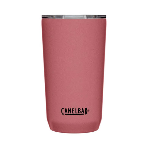 CamelBak Horizon 16oz Tumbler - Insulated Stainless Steel - Tri-Mode Lid - Terracotta Rose