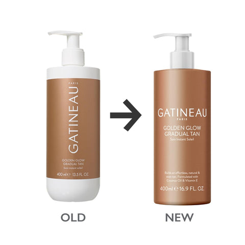Gatineau - Golden Glow Gradual Tan (400ml x 2 Bottles) 2 in 1 Moisturiser & Self Tanning Lotion