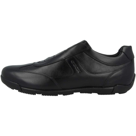 Geox Men's Low-Top Trainers Sneakers, Black, 11.5