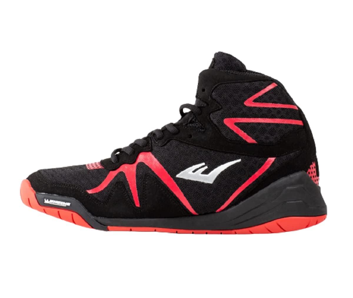 Everlast Men's Modern, Black Red, 8