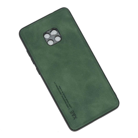 Kepuch Silklike Case for Huawei Mate 20 Pro - Cover Bumper Built-in Metal Plate for Huawei Mate 20 Pro - Green
