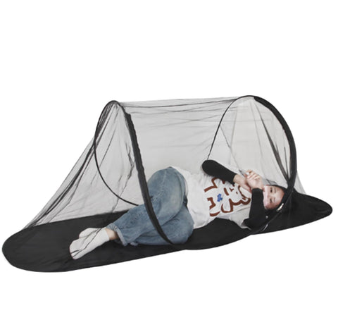 New fast folding mosquito net, portable camping tent, home mosquito net bed, ultra light pop-up mosquito net, outdoor camping mosquito net (black)