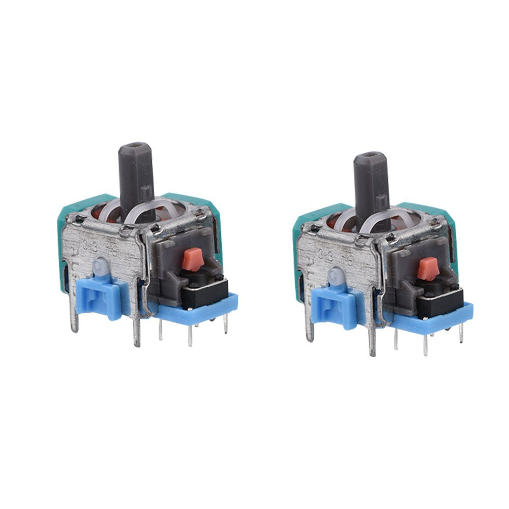 Replacement Controller Joystick for PS4,2 Pcs Analog Stick 3D Joystick Replacement,3D Replacement Joystick Analog Thumb Stick,3D Wireless Joystick Analog Thumb Stick PS4 Controller