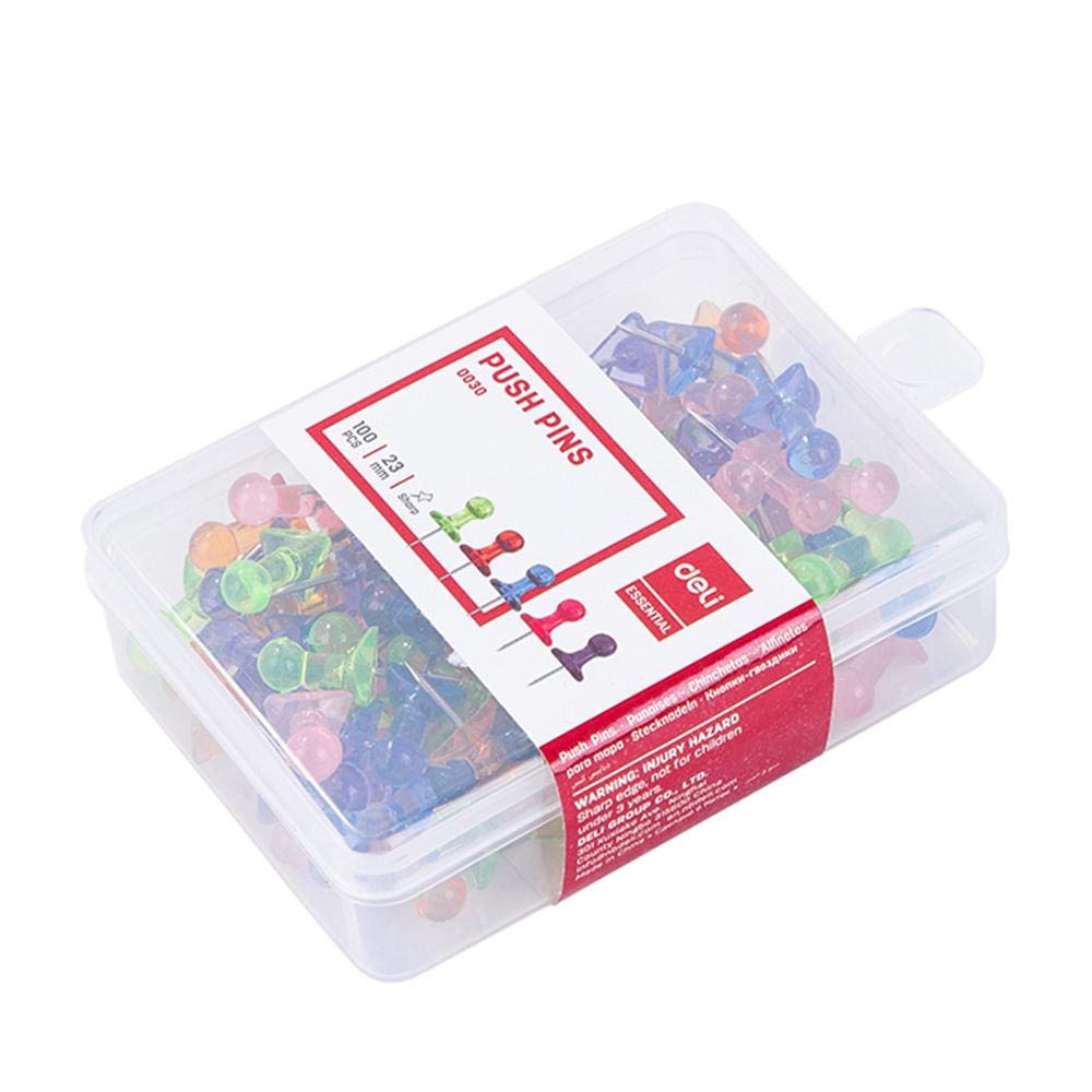 deli Push Pin, Metal, Assorted, S