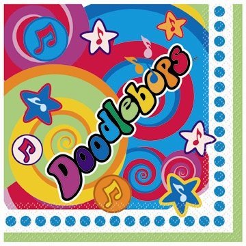 Doodlebops 10" Beverage Napkins - 16/Pkg.