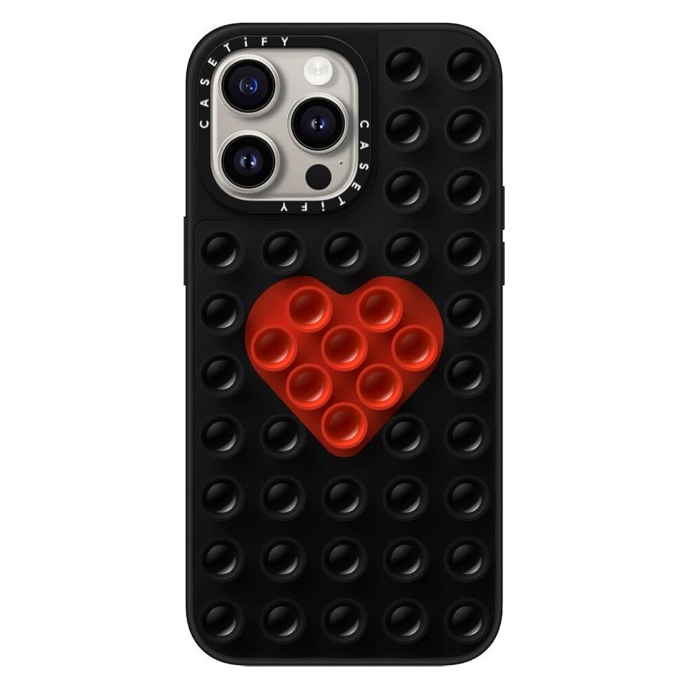 CASETiFY Stick-It iPhone 15 Pro Max Case - Black