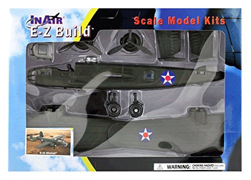 Classic B-25 Twin Engine Aircraft Model Kit Plane Set 1/48