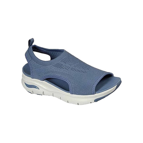Skechers Women's Arch FIT-City Catch, Slate, 6