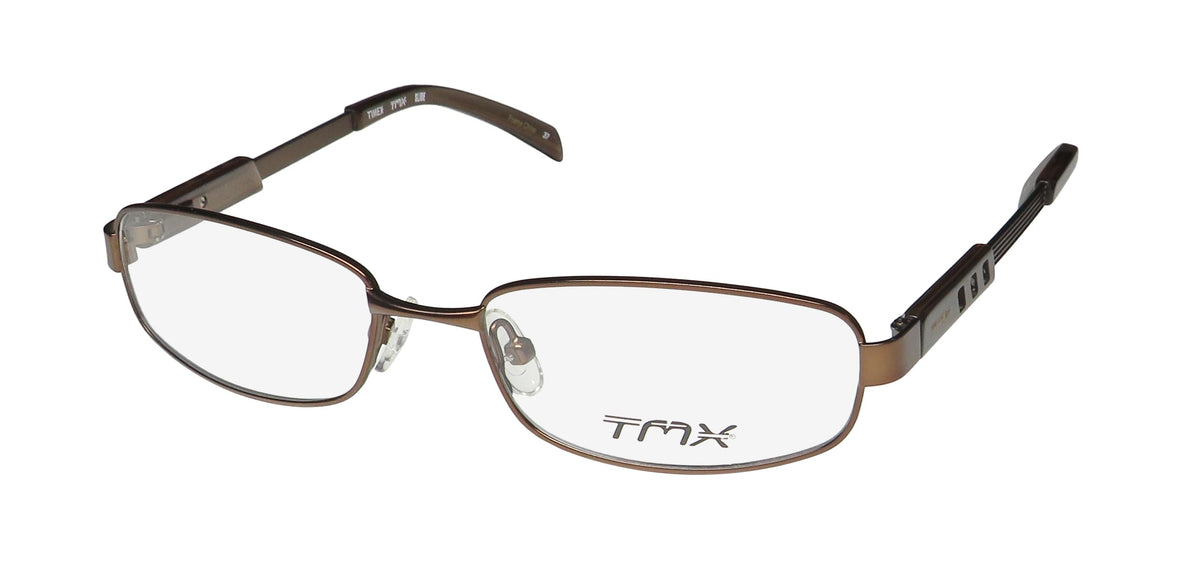 TMX BY TIMEX Eyeglasses SLIDE Brown 50MM