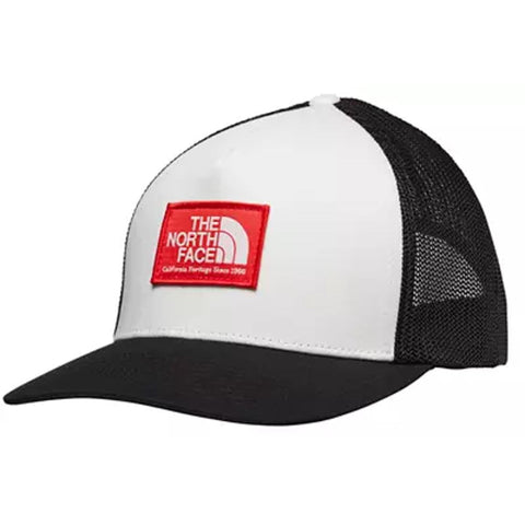 THE NORTH FACE Keep It Patched Structured Trucker Mens Cap TNF Black/Horizon Red/TNF White One Size