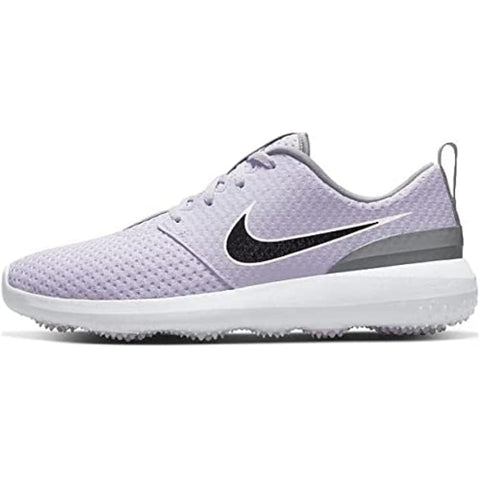 NIKE Women's Sneaker, Violet Frost Black White Particle Grey, 6.5