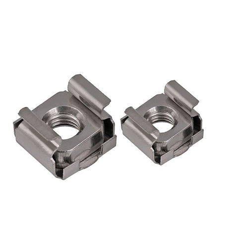 XIZONLIN M5 Cage Nut - Cage Rack Fixing Captive Nuts - for Rack Mount Equipment - Stainless Steel 304