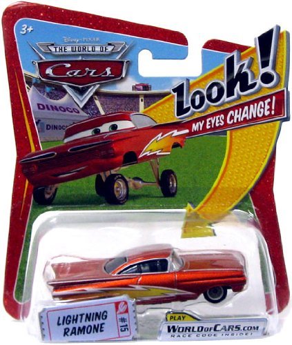 Lightning Ramone Lenticular Eyes Look My Eyes Change Edition 1:55 Scale Mattel 2009