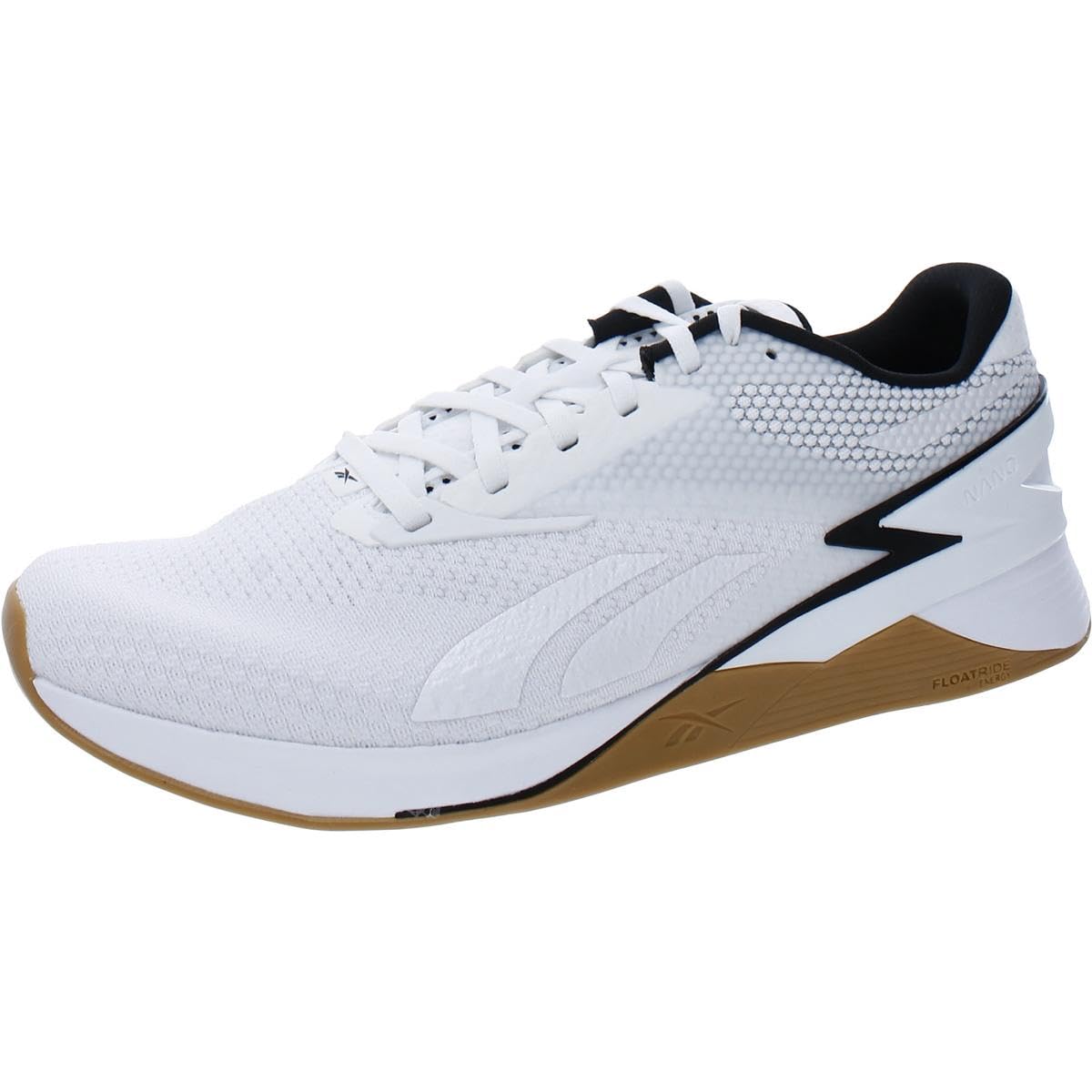 Reebok Unisex Nano X3 Sneaker, FTWR White/Core Black/Rbkg01, 4.5 US Men