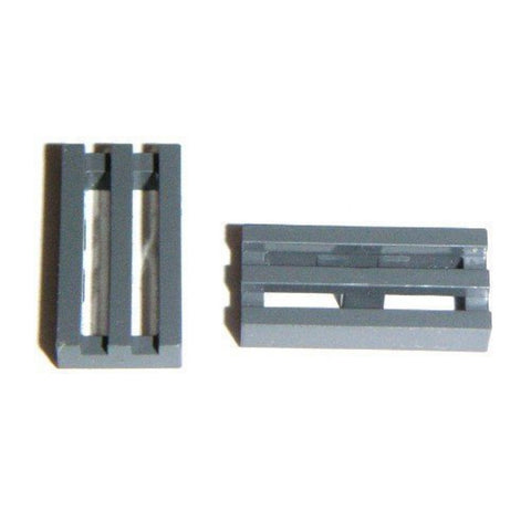 Lego Parts: 50 Medium Stone Gray Radiator Grilles