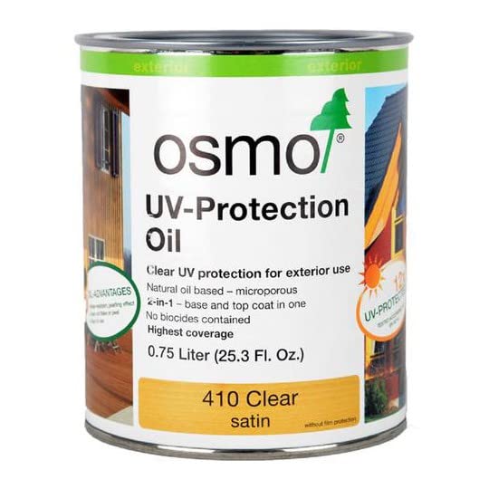 Osmo UV Protection Oil 410 (Exterior) 0.75 ltr Tin