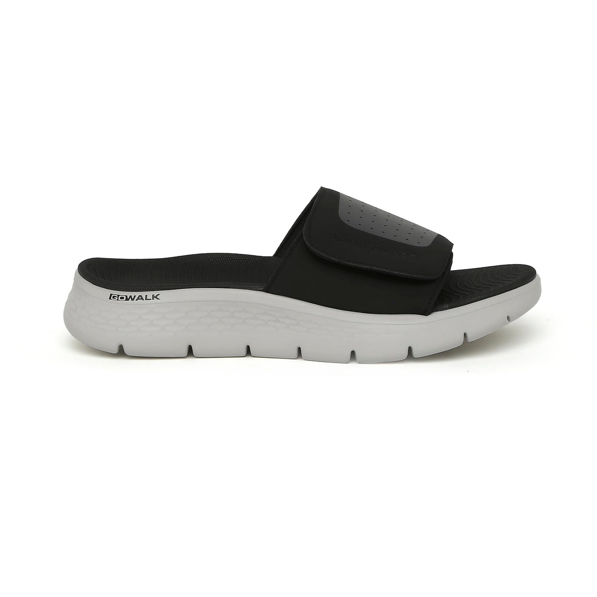 Skechers Men's Go Walk Flex Sandal-Sandbar, Black, 13