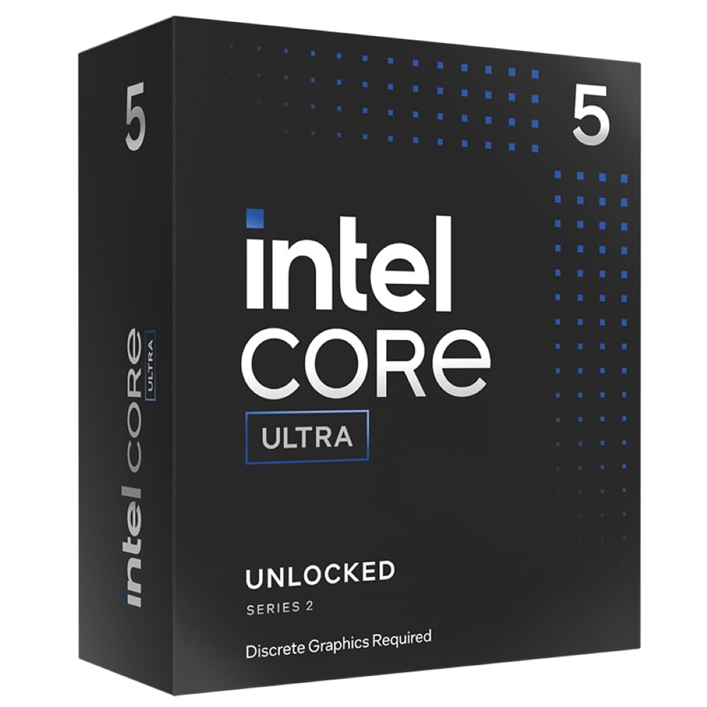 IntelÂ® Coreâ„¢ Ultra 5 Desktop Processor 245KF 14 cores (6 P-cores + 8 E-cores) up to 5.2 GHz