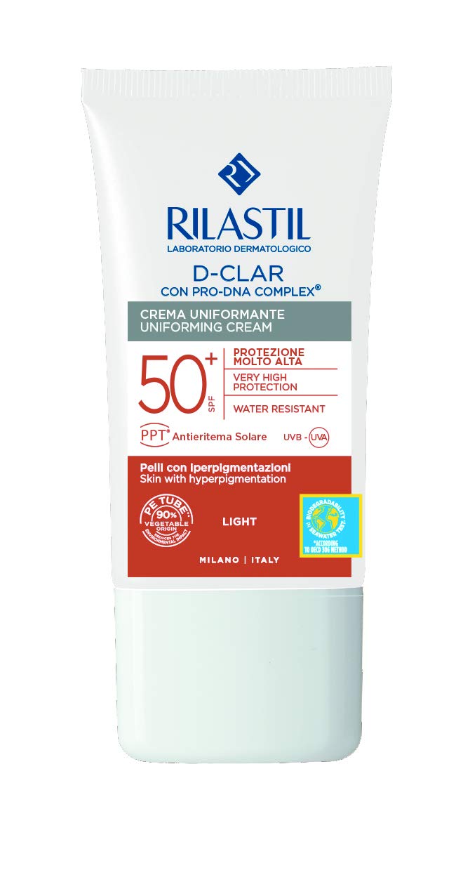 SUN SYSTEM d-clar crema unificante SPF50+ #light 40 ml