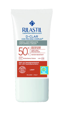 SUN SYSTEM d-clar crema unificante SPF50+ #light 40 ml