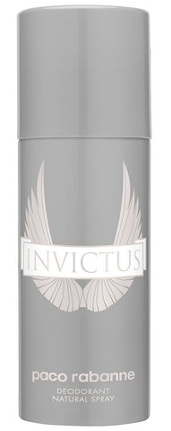 Paco Rabanne Invictus 2 Piece Gift Set For Men (3.4 Ounce Eau Di Toilette Spray / 5.1 Deodorant Spray)