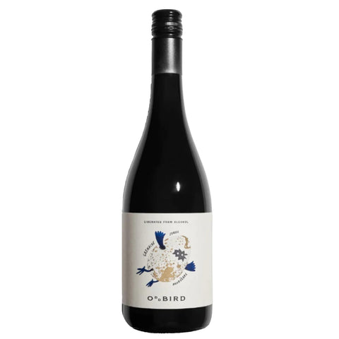 Oddbird GSM | De-Alcoholized Red Wine | Acidic, Earthy Notes with Fruity Touches | From Saint-Chinian in South of France | 25 Fl Oz Bottle
