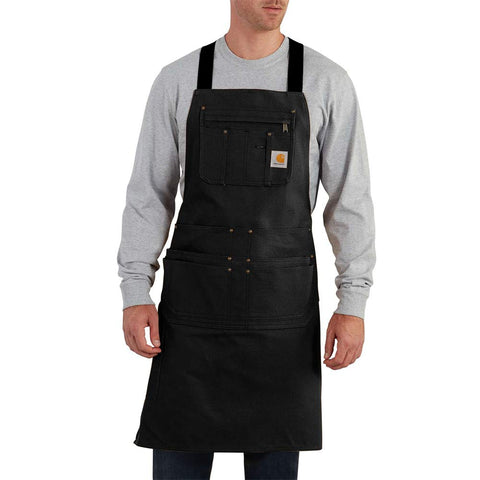 Carhartt Men's Firm Duck Apron, Black, OFA