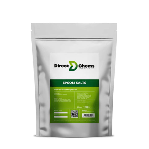 Epsom Salts Gardening Magnesium Sulphate, Unscented, 100% Pure, 1kg,5kg,25kg, Premium Quality, No additives/synthetics