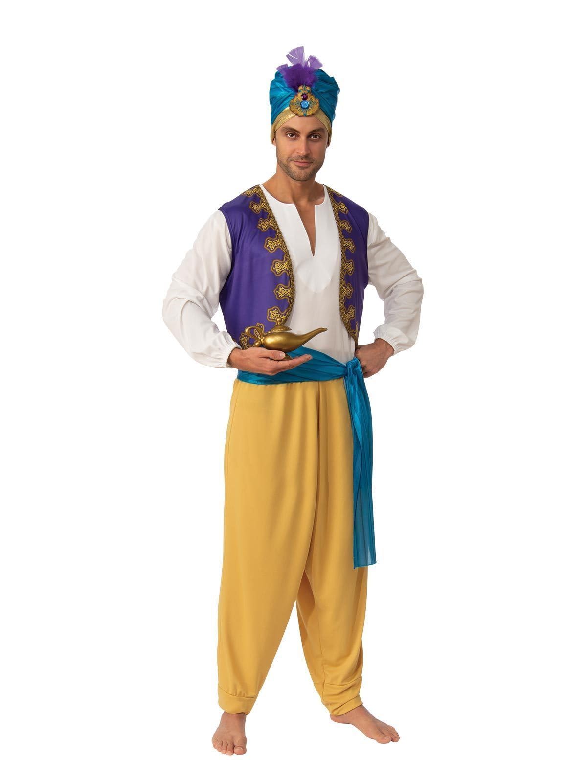 Rubie's 700893_XL Opus Collection Through the Ages Men's Sultan Costume Adult Sized, Shown
