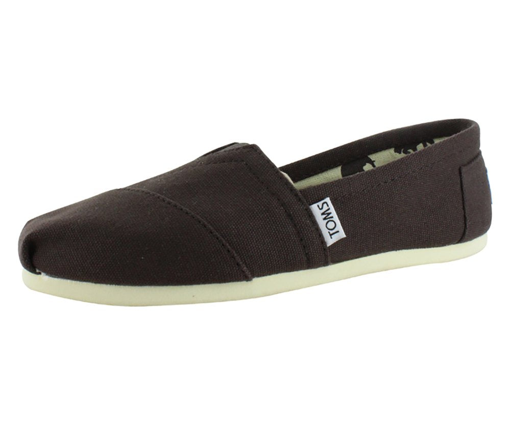 TOMS Women's Chocolate Canvas Classic ALPRG Chocolate 001001B10-CHOCO (Size: 6.5)