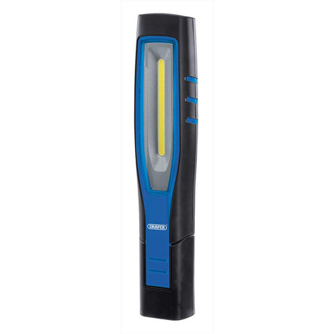 Draper 11758 7W COB LED Rechargeable Inspection Lamp, Blue