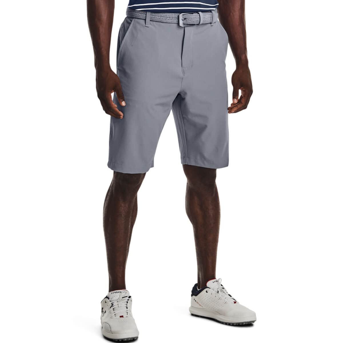 Under Armour Mens 2023 Drive Tapered Shorts - Steel - 30" Waist