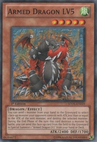 Yu-Gi-Oh! - Armed Dragon LV5 (SDDL-EN019) - Structure Deck: Dragunity Legion - 1st Edition - Common
