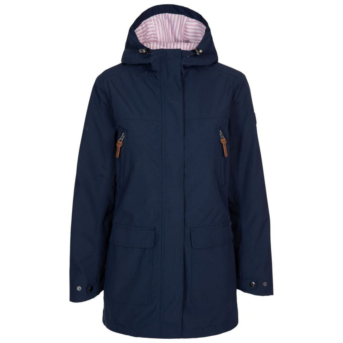 Trespass Womens Jacket Waterproof Windproof Taped Seams Hooded Brampton