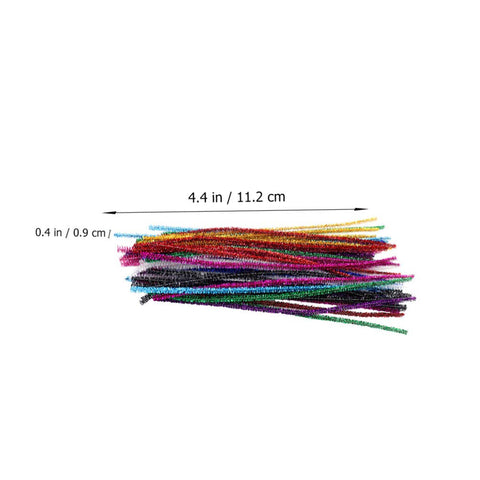 EXCEART 1 Set Christmas Material Pack Craft pom Balls Kids Fuzzy Sticks Crafts Kids Halloween Craft pom pom Balls Doll Plush Craft Sticks Bulk Child Plastic Process Tube Hairball