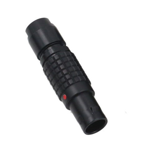 HangTon Black 0B FGG 7 Pin Connector Male Circular Push Pull Cable Plug Compatible for Lemo