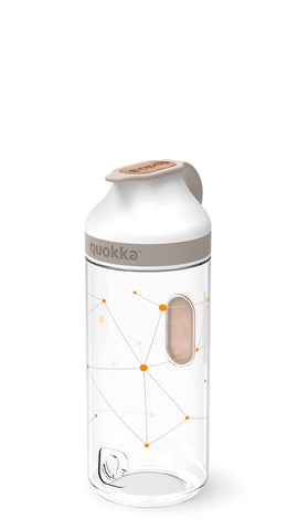 Quokka 8412497069408Tritan Mineral Bottle, 520 ml Capacity, Galaxy