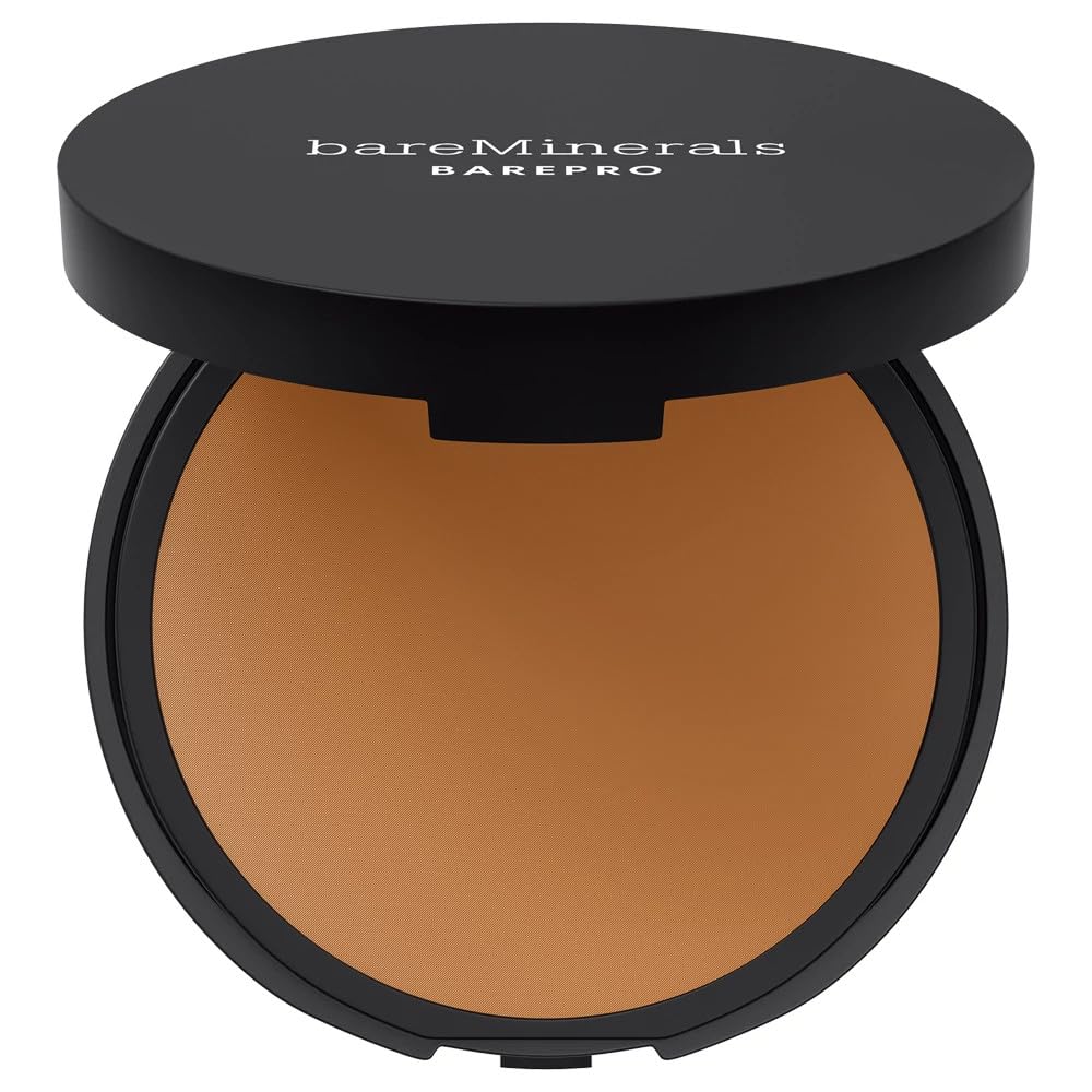 bareMinerals BAREPRO 16Hr Skin-Perfecting Powder Foundation 8g Deep 50 Neutral
