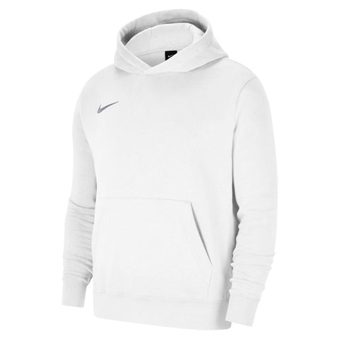 NIKE Mens Y Nk Flc Park20 Po Hoodie Sweatshirt, White/White/Wolf Grey, XL EU