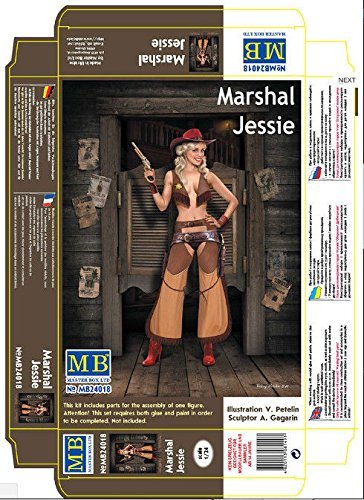 Masterbox New PIN-UP Serie Marshal Jessie 1/24 Master Box 24018