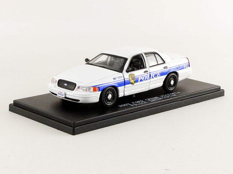 1:43 MacGyver (2016-Current TV Series) - 2003 Ford Crown Victoria Police Interceptor California Police (86520)