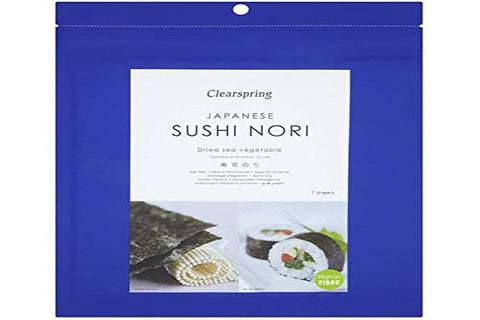Clearspring Japanese Toasted Sushi Nori 17 g (Pack of 4)