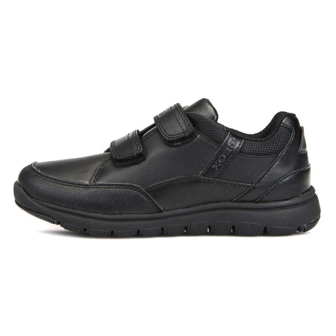 Geox mens Xunday Boy 3 , Sport Shoe, Blk Oxford, 26 Eu/9 M Us Little Kid Sneaker, Black, 9.5 Little Kid US