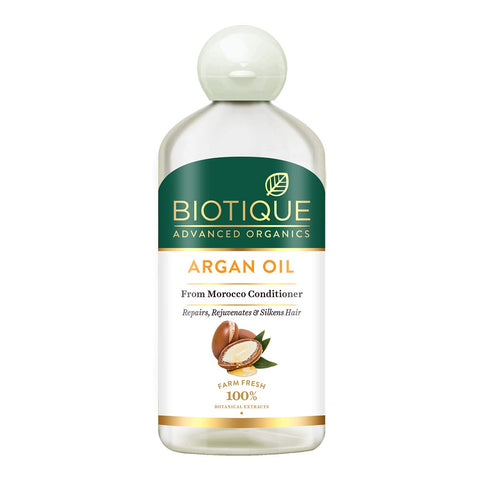 Biotique Argan Hair Oil from Morocco Non Sticky Hair Oil , 200 ml | Frizz - Free & Stonger Hair , Da