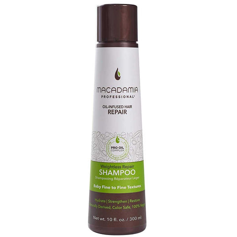 Macadamia Professional Hair Care Sulfate - Paraben Repair Hair Shampoo, Sheer Pecan, 10 Fl Oz